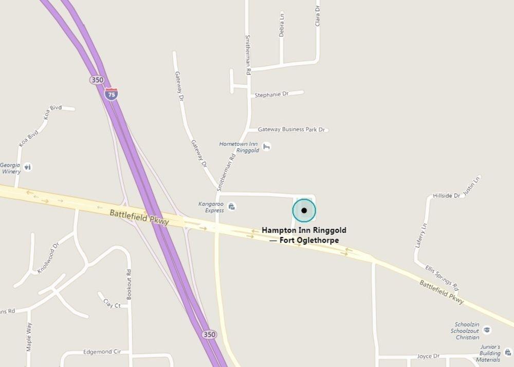 Hampton Inn Ringgold-Ft. Oglethorpe Esterno foto